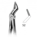 Щипцы для удаления №52 (для корней зубов в/ч с широкими губками) Пакистан