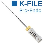 K-files (дрильборы ручн.) (6шт) Pro-Endo L-21 №15 VDW GmbH, Германия 