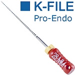 K-files (дрильборы ручн.) (6шт) Pro-Endo L-28 №25 VDW GmbH, Германия 