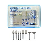 Полиры д/композитов Identoflex Composite High-Gloss Polishers набор (8шт) белые ID5501/8 Kerr, Швейцария