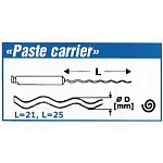 Каналонаполнитель угл. (Paste carrier) (10шт) L25 №25-40 Авиценна 