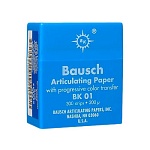 Артикуляционная бумага ВК01 (300шт) 200мкм синяя Bausch, Германия