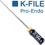 K-files (дрильборы ручн.) (6шт) Pro-Endo L-28 №40 VDW GmbH, Германия 