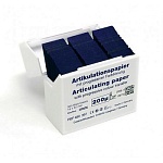 Артикуляционная бумага Hanel 200мкм (300шт) синяя Coltene/Whaledent Gmbh, Германия