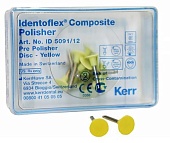 Полиры д/композитов Identoflex Composite Prepolishers (12шт) желтые (диск) 5091/12 Kerr, Швейцария