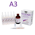 Ри-Файн/Re-Fine Bright пластмасса набор A3 (50г*5+260мл)  Yamahachi